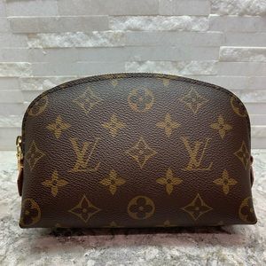 Louis Vuitton cosmetic pouch.